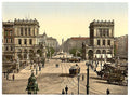 The Halle Gate and Belle Alliance Square Berlin Vintage A4 Photo Print