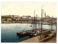 The Harbor Stettin Vintage A4 Photo Print