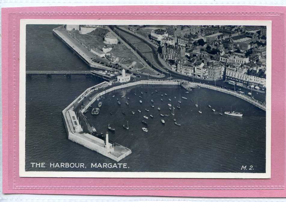 The Harbour Margate Kent Aerial View Vintage A4 Photo Print
