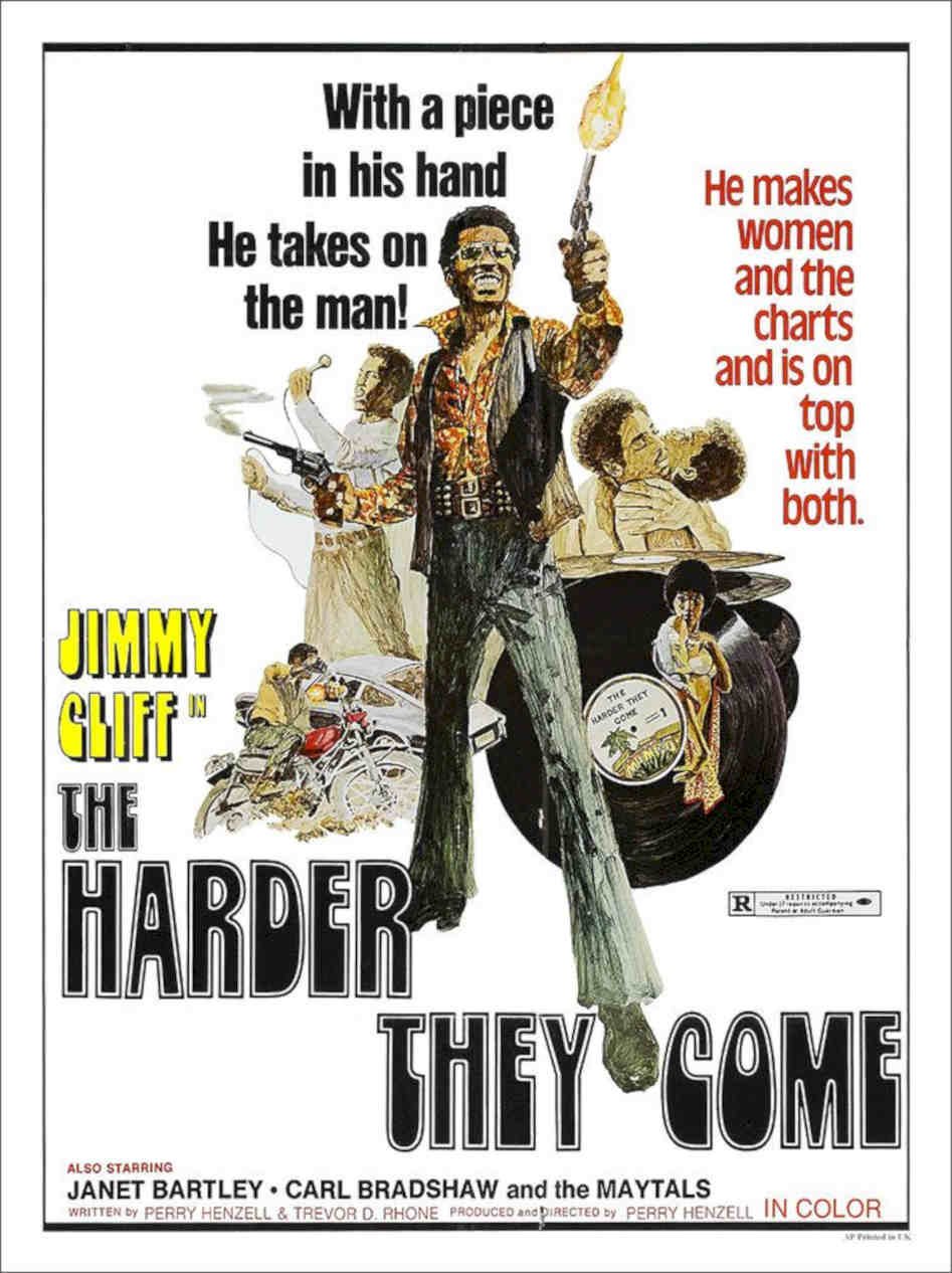 The Harder They Come Poster Vintage Retro Advert Poster A4 Photo Print