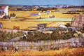 The Harvest by Van Gogh Impressionism A4 Photo Print