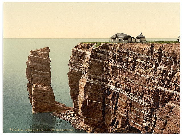 The Hengst North Point Helgoland Vintage A4 Photo Print