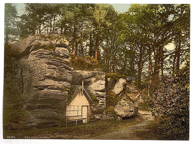 The High Rocks Tunbridge Wells Vintage A4 Photo Print
