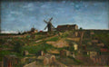 The Hill Of Monmartre Van Gogh A4 Photo Print