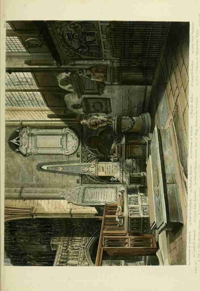 The History of the Abbey Church of St Peters Westminster 15 A4 Photo Print