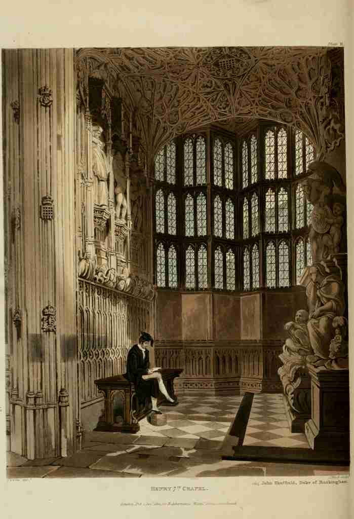 The History of the Abbey Church of St Peters Westminster 22 A4 Photo Print