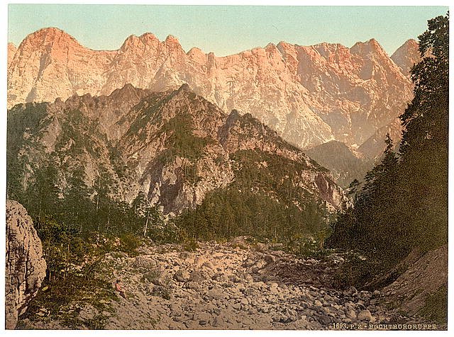 The Hochthor group Styria Vintage A4 Photo Print
