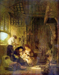 The Holy Family 1 Rembrandt A4 Photo Print