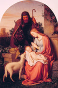 The Holy Family Art A4 Photo Print