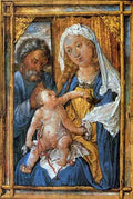 The Holy Family by Durer A4 Photo Print