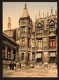 The Hotel Bourgtheroulde Rouen Vintage A4 Photo Print