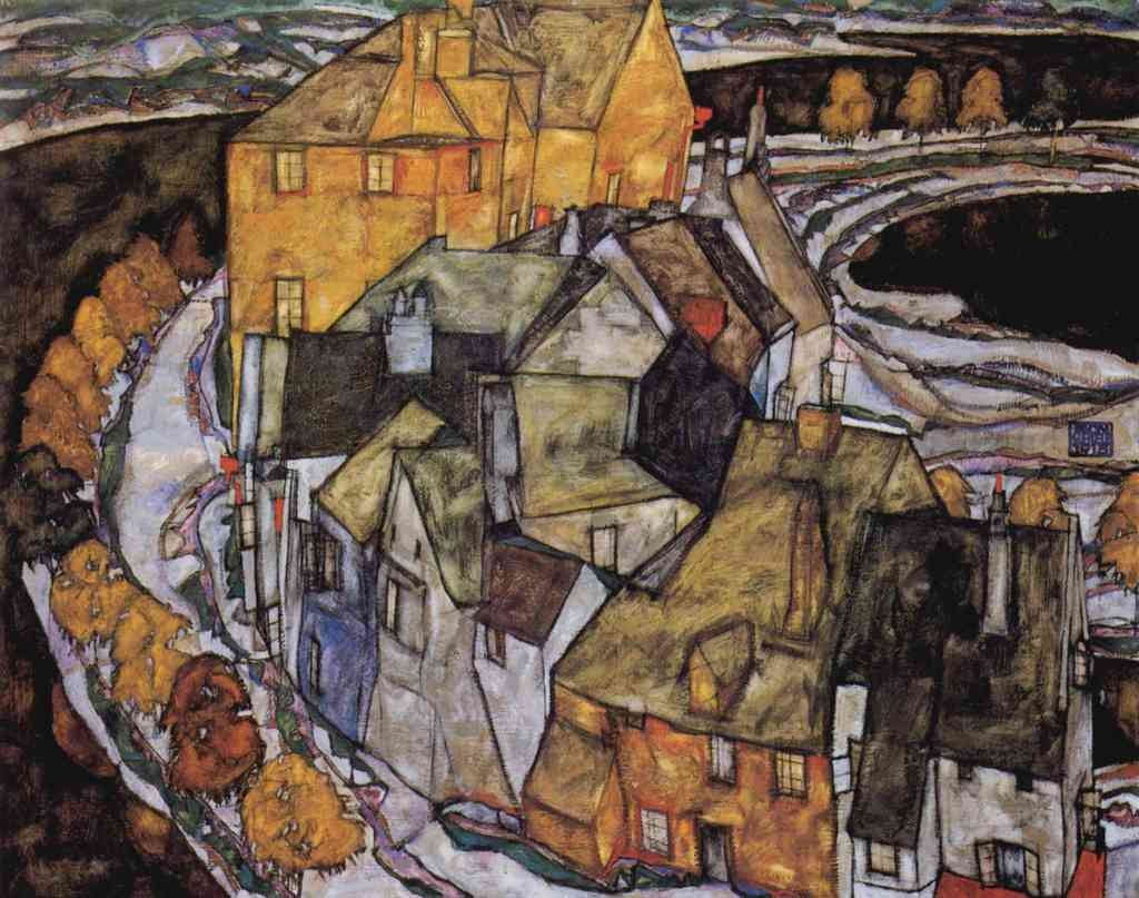 The House Bend Or Island City Schiele A4 Photo Print
