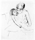 The Ill Child Cassatt A4 Photo Print