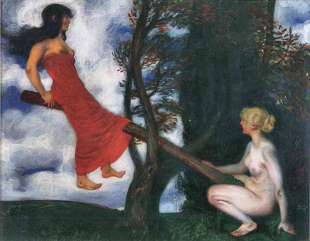 The Jack Franz Von Stuck Symbolism A4 Photo Print