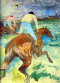 The Jockey Lautrec 1899 A4 Photo Print