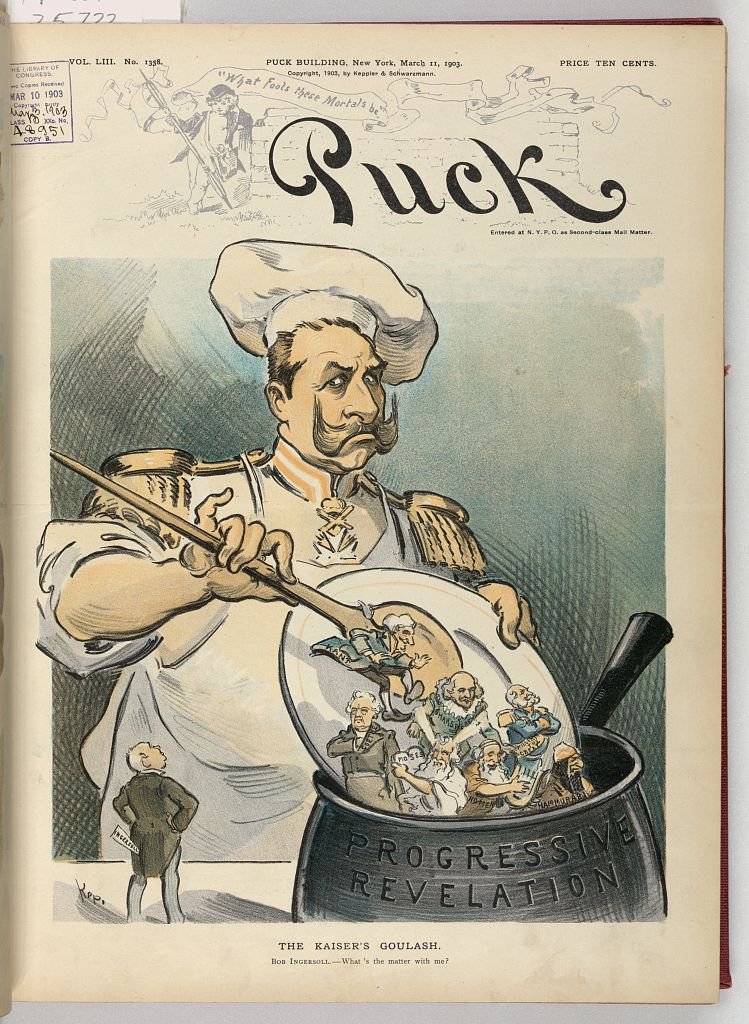 The Kaiser's goulash PUCK A4 Photo Print