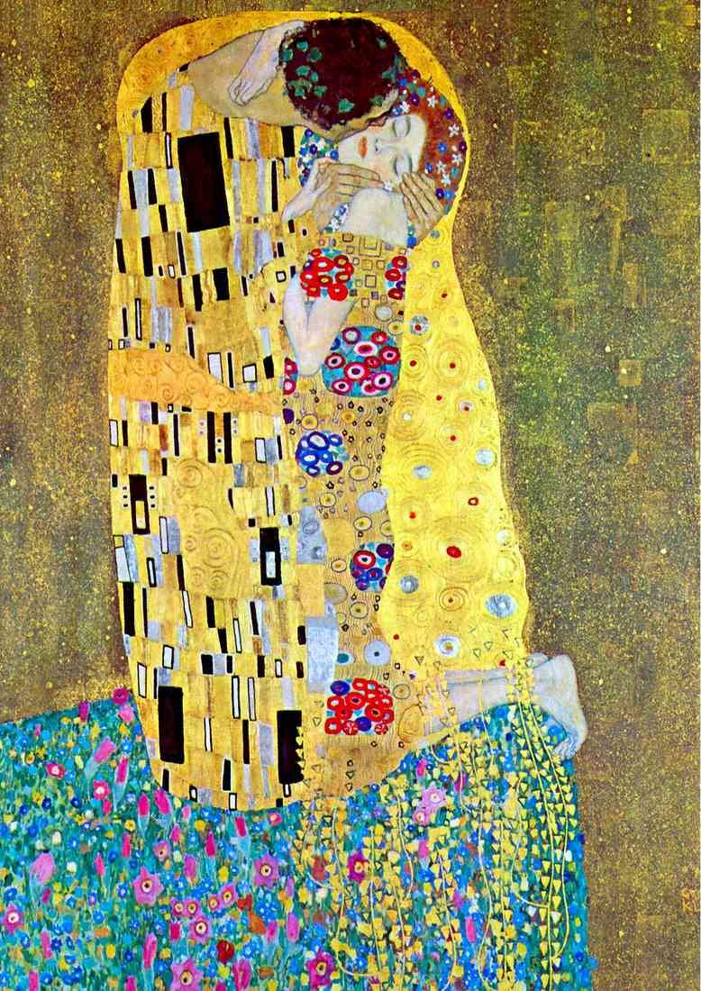 The Kiss 2 Klimt 2017 A4 Photo Print