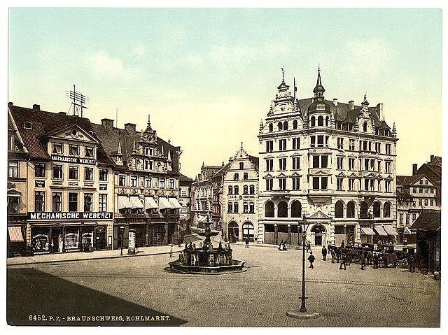 The Kohlmarkt Brunswick Vintage A4 Photo Print