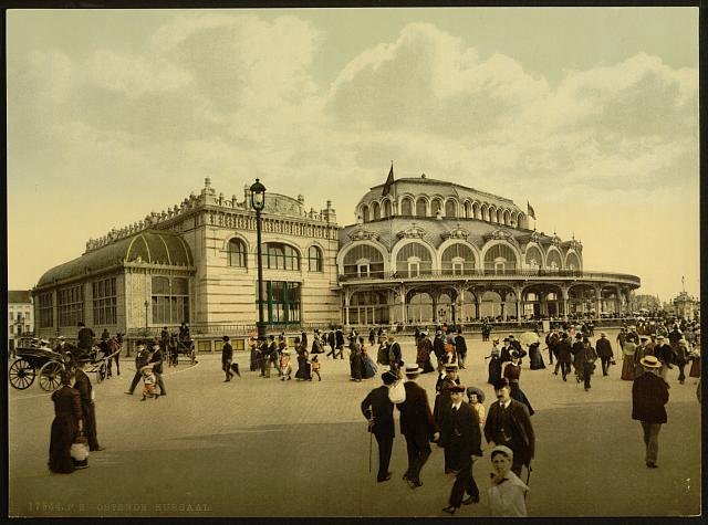 The Kursaal II Ostend Vintage A4 Photo Print