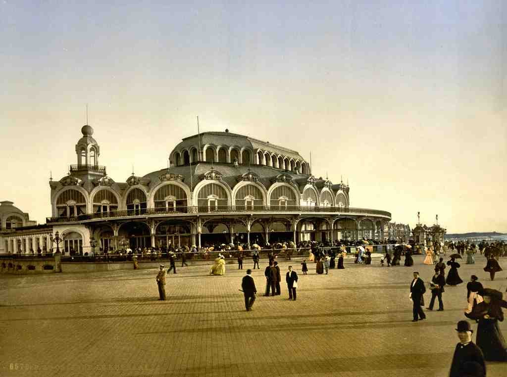 The Kursaal Ostend Belgium B Vintage A4 Photo Print