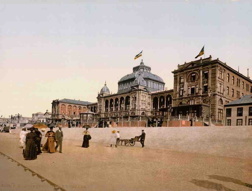 The Kursaal Scheveningen Holland Vintage A4 Photo Print
