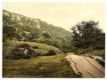 The Landslip Isle of Wight Vintage A4 Photo Print