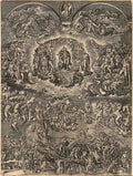 The Last Judgement 16thc Vintage A4 Photo Print