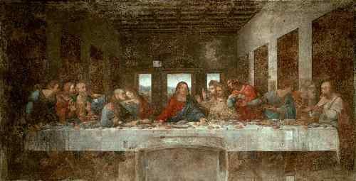 The Last Supper pre EUR Leonardo da Vinci  A4 Photo Print