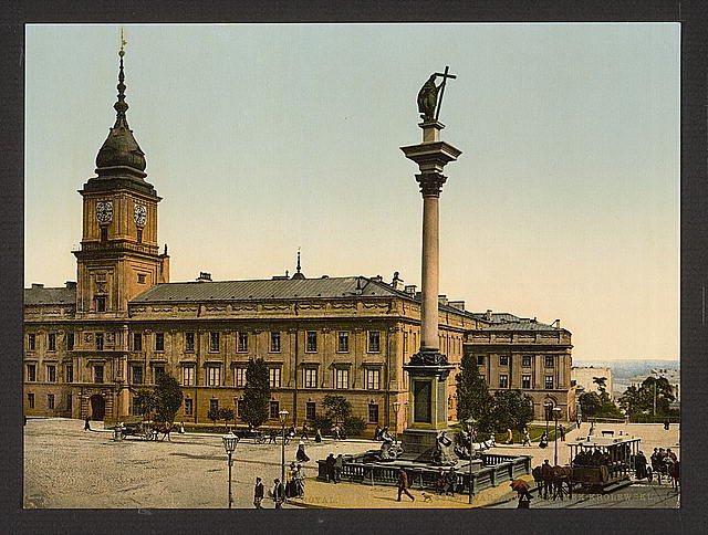 The Late Royal Castle Warsaw Vintage A4 Photo Print