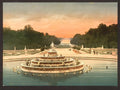 The Latone Basin I Versailles Vintage A4 Photo Print