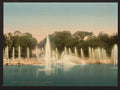 The Latone Basin Neptune Versailles Vintage A4 Photo Print