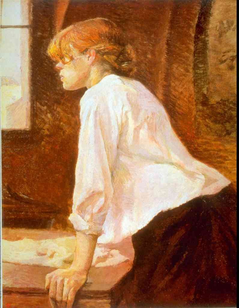 The Laundress Toulouse Lautrec Impressionism A4 Photo Print
