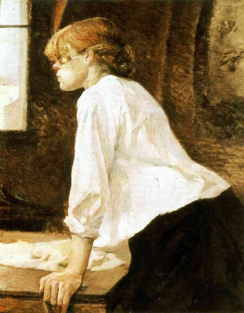 The Laundress Toulouse Lautrec A4 Photo Print