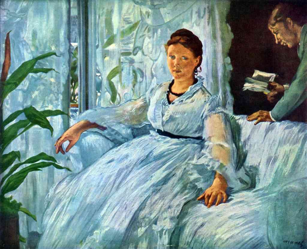 The Lecture Manet A4 Photo Print