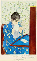 The Letter 1 Cassatt A4 Photo Print