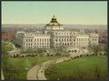 The Library of Congress Washington Vintage A4 Photo Print