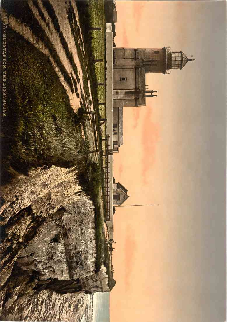 The Lighthouse Hunstanton 08452u 2021 A4 Photo Print