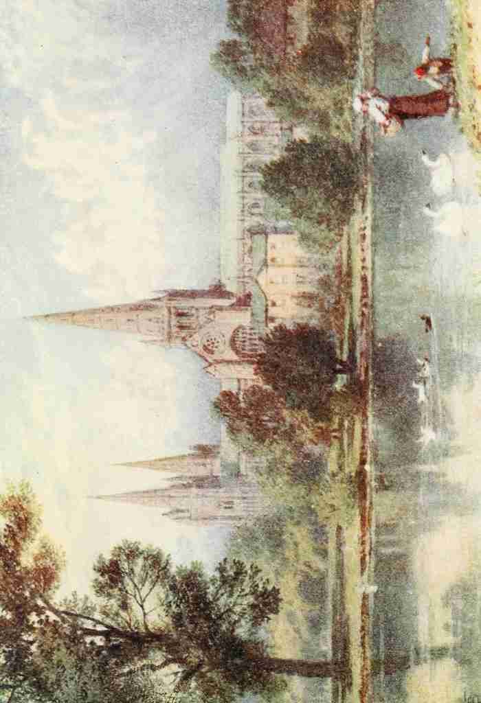 The London & Northwestern Railway 1911 Lichfield Cathedral A4 Photo Print