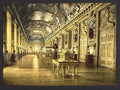 The Louvre a gallery in the Louvre Paris Vintage A4 Photo Print