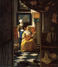 The Love Letter Vermeer A4 Photo Print