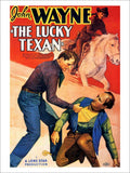 The Lucky Texan John Wayne Western Movie Poster 1934 Vintage Retro Advert Poste