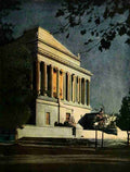 The Lure of Washington 1920 Scottish Rite Temple A4 Photo Print