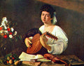 The Lutist Caravaggio A4 Photo Print