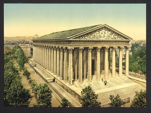 The Madeleine Paris Vintage A4 Photo Print