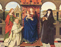 The Madonna With The Carthusians Jan Van Eyck A4 Photo Print