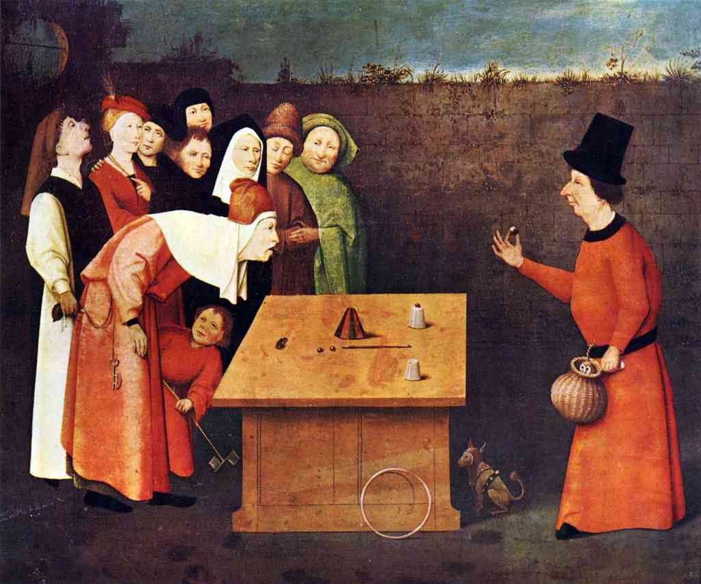 The Magician Bosch A4 Photo Print