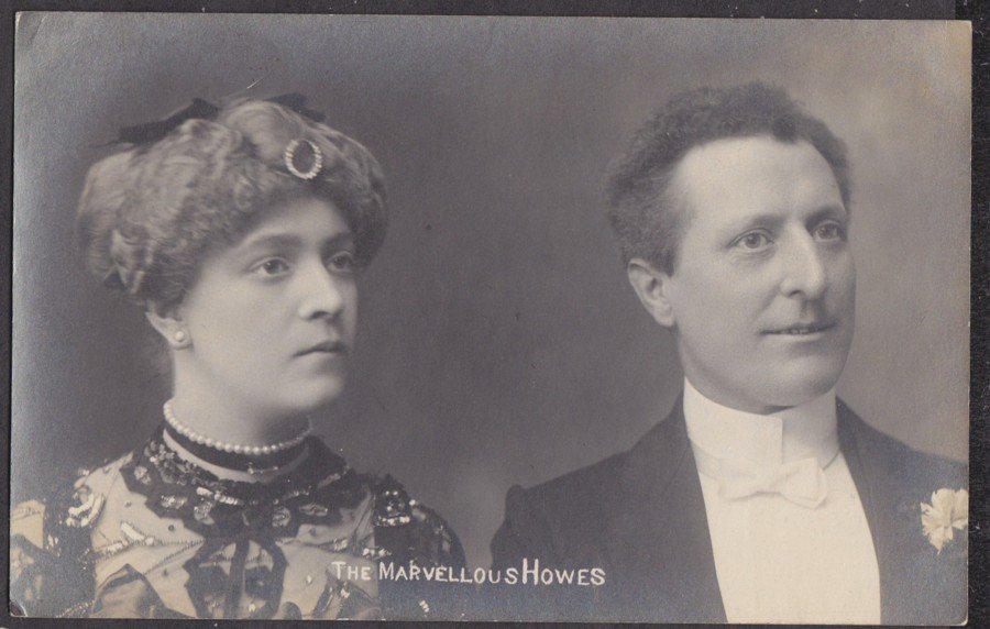 The Marvellous Howes Couple Close Up Manchester Vintage A4 Photo Print