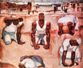 The Men Albin Egger Lienz Symbolism A4 Photo Print