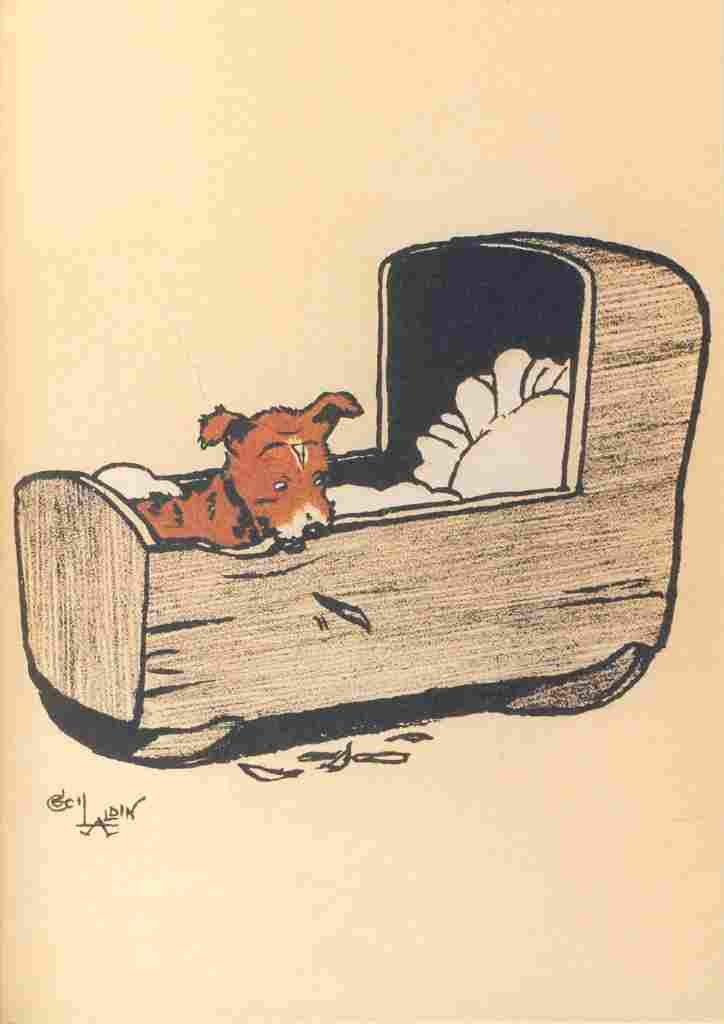 The Merry Puppy Book 1913 1 A4 Photo Print