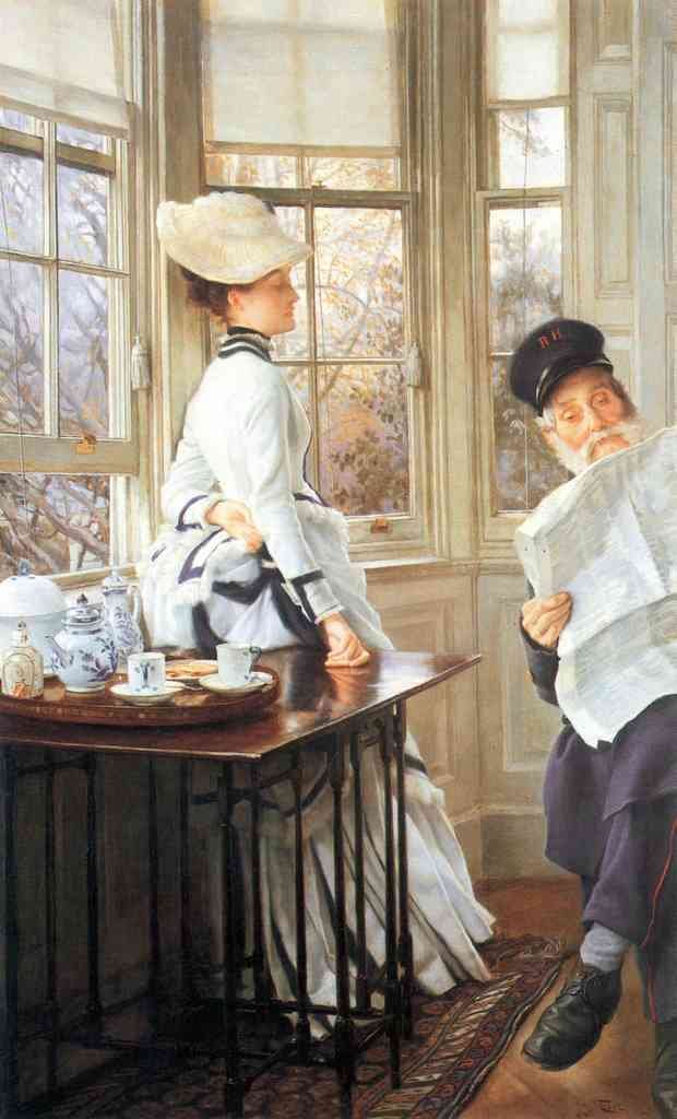 The Messages Read Tissot A4 Photo Print